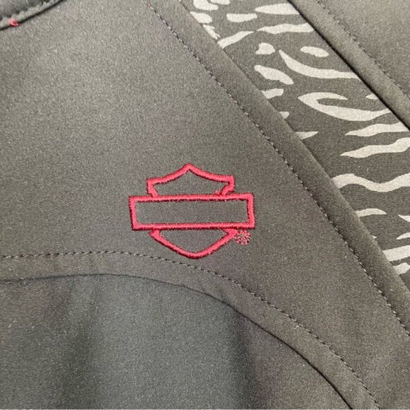 Harley Davidson Fleece Lined Riding Jacket Size Small - Picture 2 of 8
